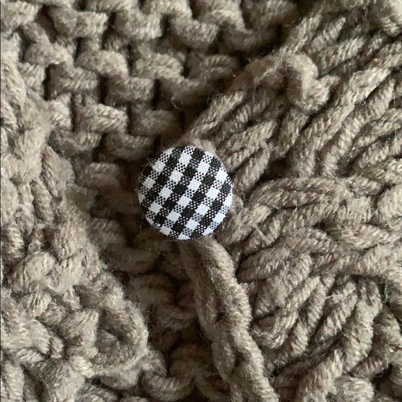 Free People cropped asymmetric, open knit cardigan - Picture 2 of 4